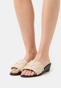 YASBRANDI WEDGE - Tongs - Ivory Cream