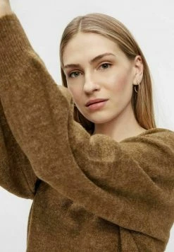 YASCALI - Pullover - Bronze Brown -YAS Soldes Boutique 467474bd07d244f78fe6cface8390288