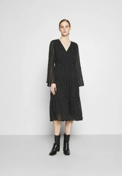 YASDORTHE DRESS - Robe De Jour - Black/ White