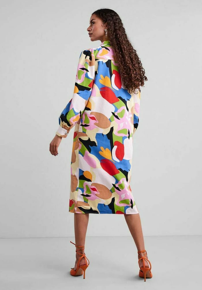 YASCALIX - Robe Chemise - Multicolor 3 YASCALIX - Robe Chemise - Multicolor – Image 3