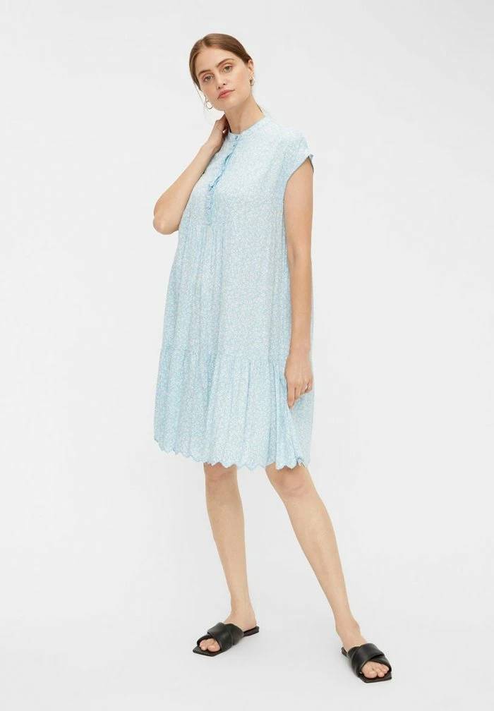 YASJANICE DRESS - Robe De Jour - Cool Blue 2 YASJANICE DRESS - Robe De Jour - Cool Blue – Image 2