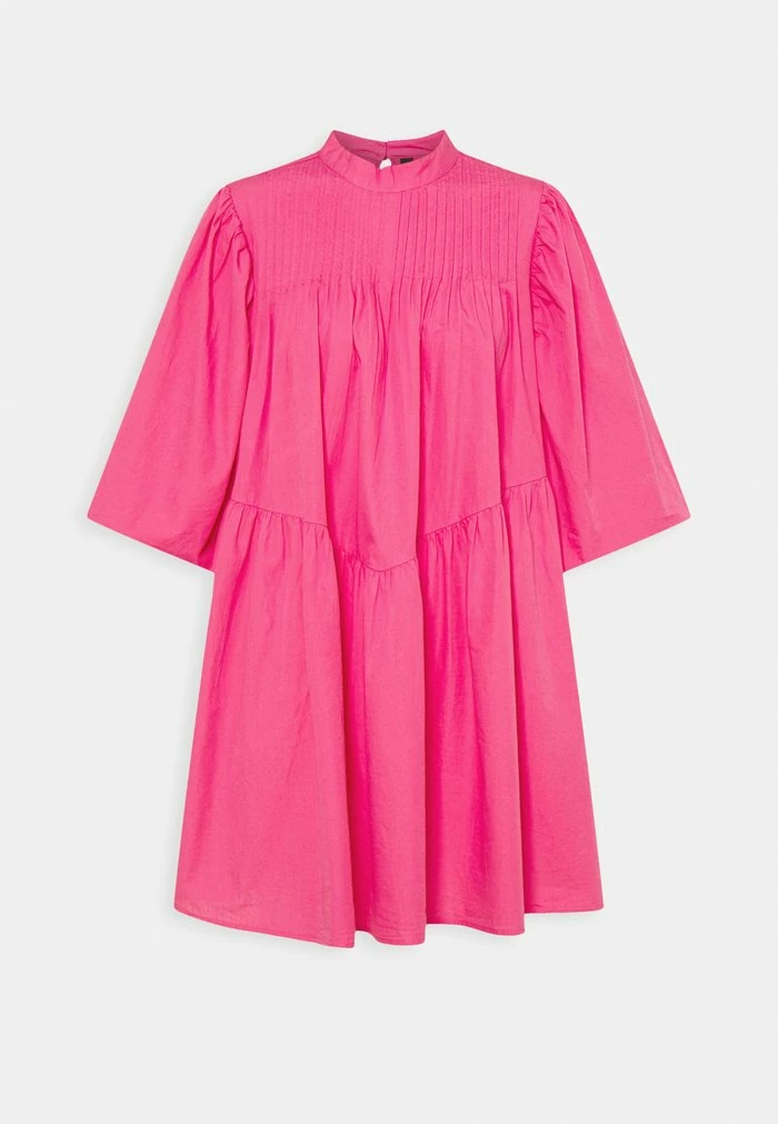 YASSALISA DRESS - Robe De Jour - Fandango Pink 1 YASSALISA DRESS - Robe De Jour - Fandango Pink