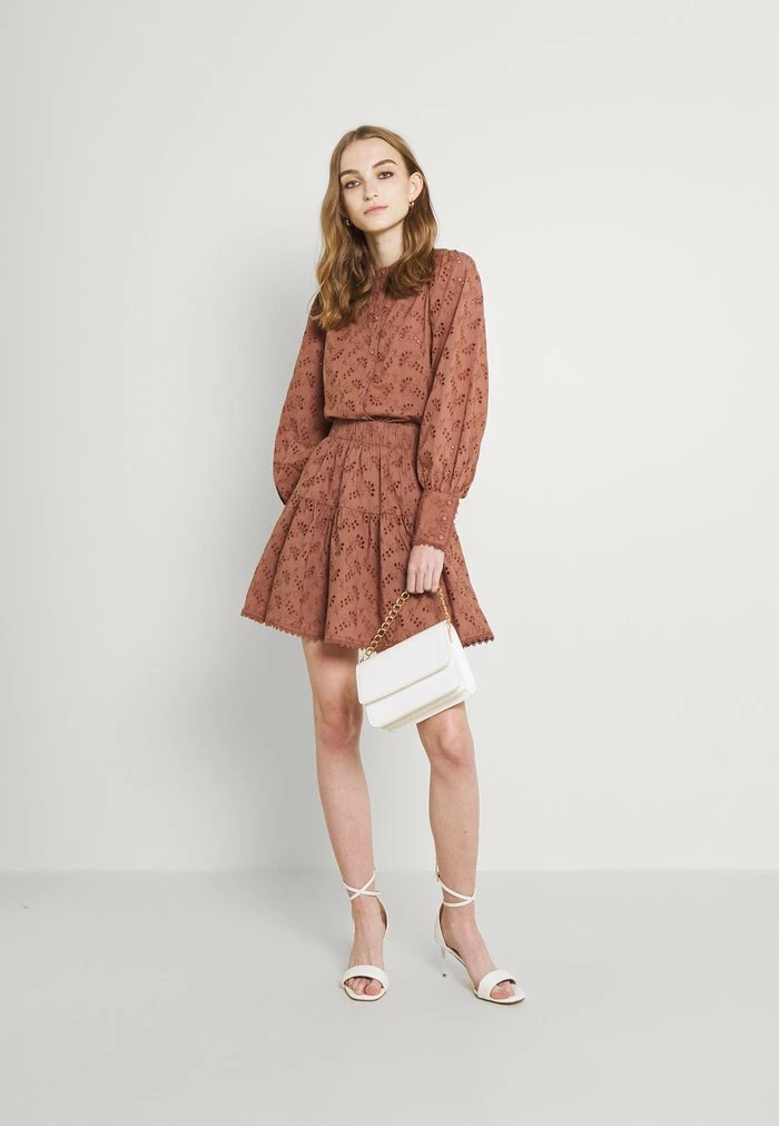 YASSINNI SKIRT - Minijupe - Vetiver 2 YASSINNI SKIRT - Minijupe - Vetiver – Image 2