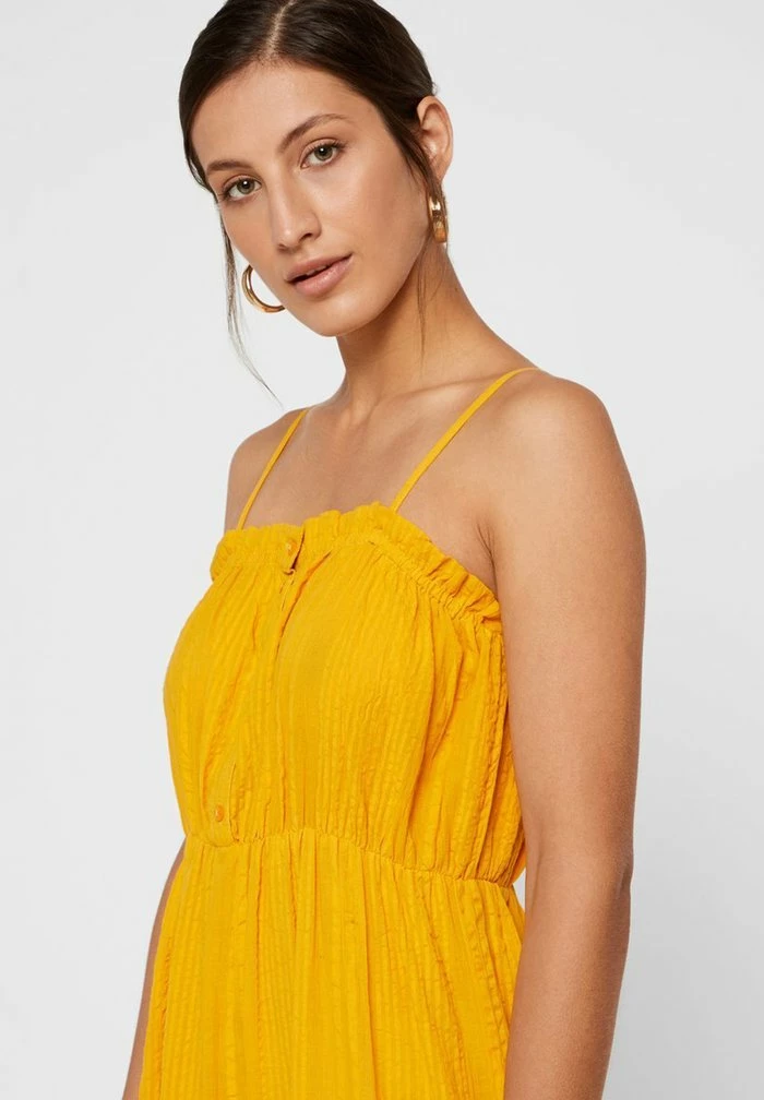 YAS Robe De Jour - Golden Rod 4 YAS Robe De Jour - Golden Rod – Image 4