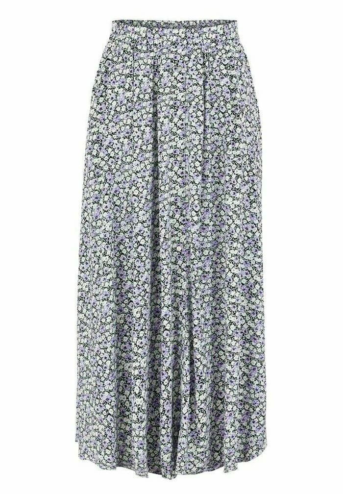 YASFIA - Jupe Trapèze - Black Mottled 6 YASFIA - Jupe Trapèze - Black Mottled – Image 6