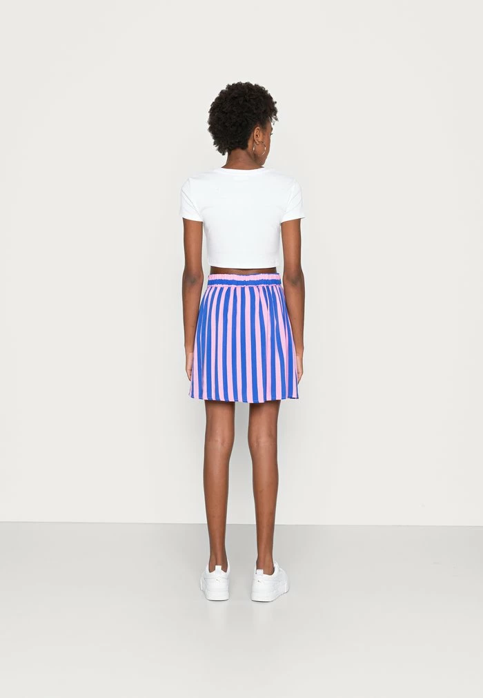 YASSAVANNA SKIRT - Minijupe - Pastel Lavender/amparo Blue 3 YASSAVANNA SKIRT - Minijupe - Pastel Lavender/amparo Blue – Image 3