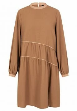 YAS Robe De Jour - Tannin -YAS Soldes Boutique 4b85762317ed4e9f907963fbe3d070d1