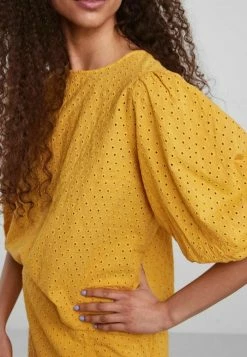 YASMONI - Blouse - Amber Yellow -YAS Soldes Boutique 4d10fb6086f54a159ed842038c1ebdc8