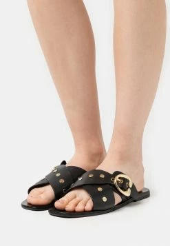 YASBUCKLA FLAT - Mules - Black