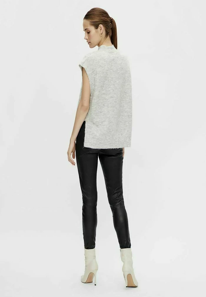 YASNADIA - Pullover - Light Grey Melange 3 YASNADIA - Pullover - Light Grey Melange – Image 3