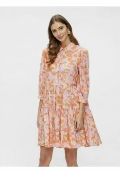 YAS Robe Chemise - Golden Straw