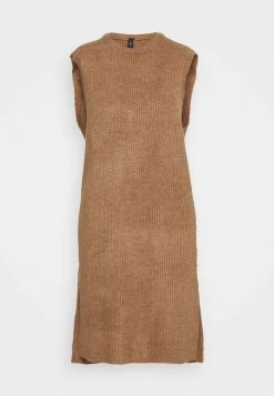 YASZAL LONG WAISTCOAT - Débardeur - Camel
