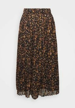 YASLEONORI MIDI SKIRT - Jupe Plissée - Black -YAS Soldes Boutique 4eb51cebfc794cb798f7a05948e00778