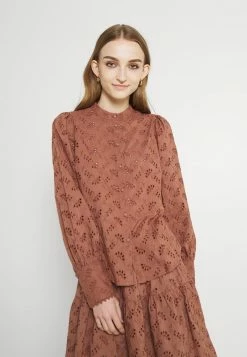 YASSINNI SHIRT - Chemisier - Cognac