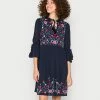 YAS CHELLA TUNIC DRESS - Robe De Jour - Navy Blazer