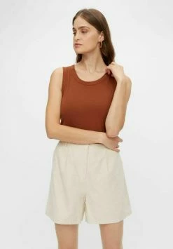 YASELLE - Débardeur - Tobacco Brown