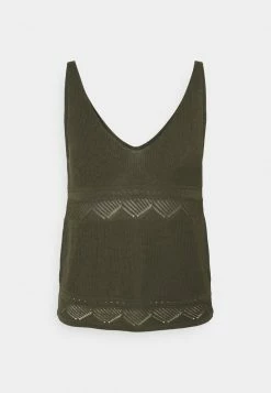 YASFAITH STRAP FEST - Débardeur - Olive Night