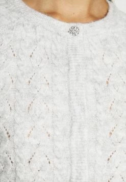 YASNADIA - Gilet - Light Grey -YAS Soldes Boutique 54494f40843f4494936e44fd09d35398