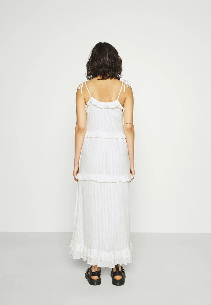 YASFLICKA STRAP ANKLE DRESS - Robe Longue - Star White 3 YASFLICKA STRAP ANKLE DRESS - Robe Longue - Star White – Image 3