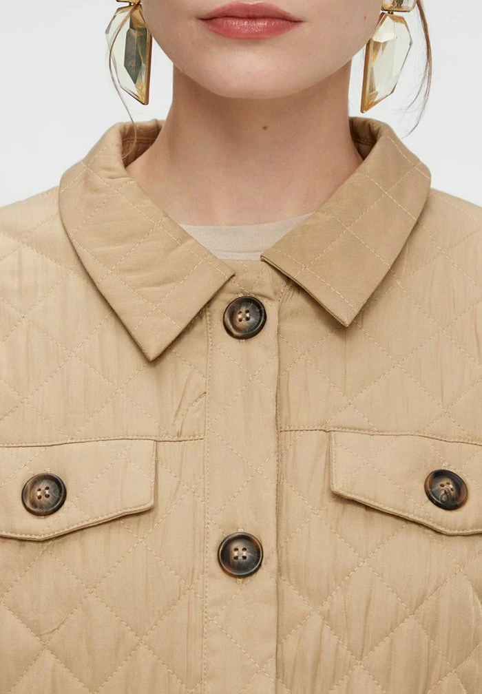 YASSCHEANA - Robe Chemise - Tan 4 YASSCHEANA - Robe Chemise - Tan – Image 4