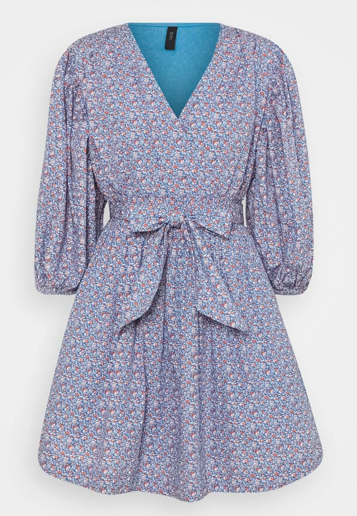YASTASSA DRESS - Robe De Jour - Parisian Blue/tassa 6 YASTASSA DRESS - Robe De Jour - Parisian Blue/tassa – Image 6