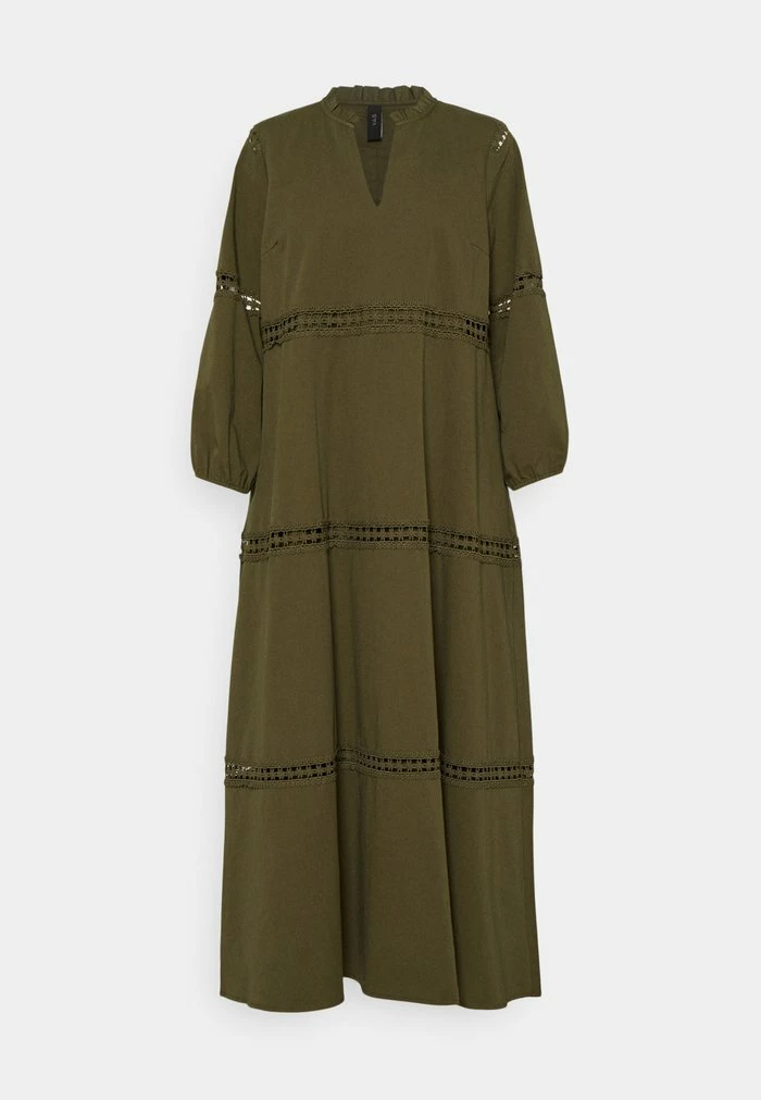 YAS Robe De Jour - Olive Night 1 YAS Robe De Jour - Olive Night