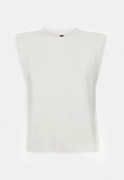 YASELLE PADDED SHOULDER - Débardeur - Eggnog -YAS Soldes Boutique 56cc7678a6c443f0be211cb466c33b17