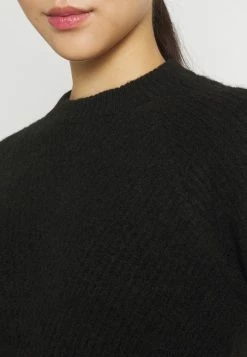 YASALVA O NECK - Pullover - Black -YAS Soldes Boutique 56dc6fae061840a592a189fc44b7c572