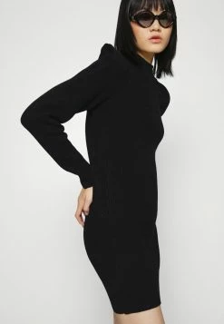 YASRASPBERRY DRESS - Robe Pull - Black -YAS Soldes Boutique 58bf584e5929440ab6d8acd6a385872d