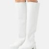 YASRAINY KNEE HIGH BOOTS - Bottes - All White Or All Beige