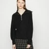 YASDALMA ZIP - Pullover - Black