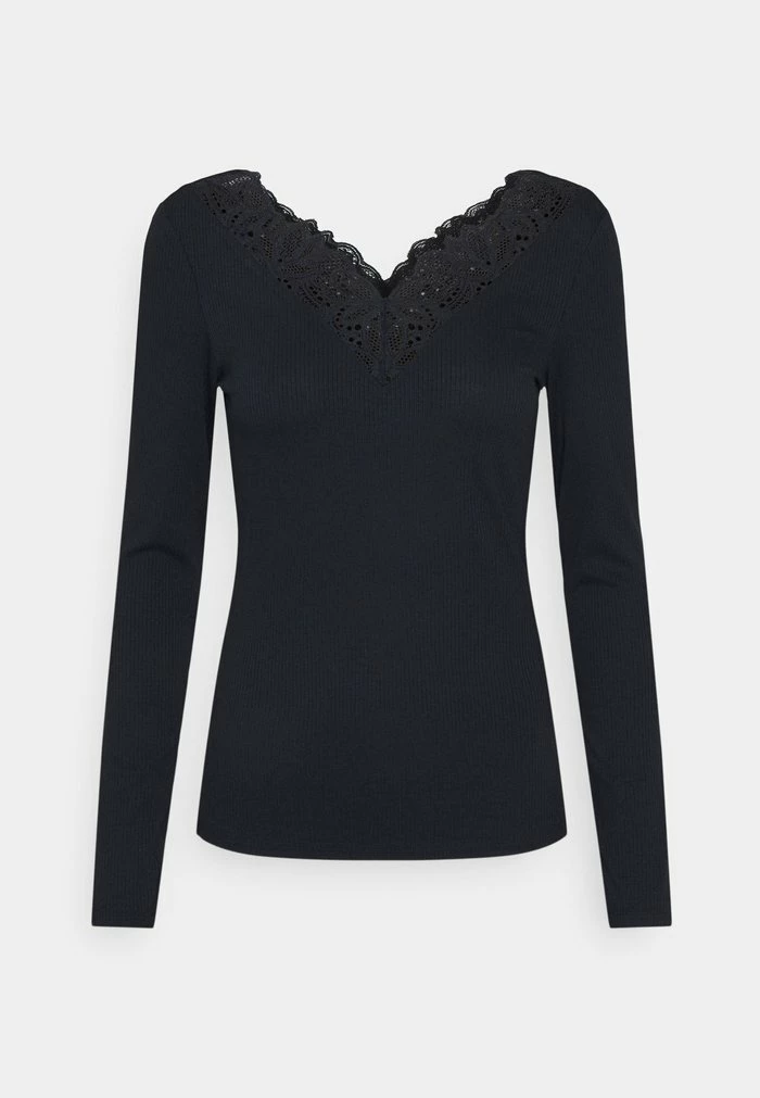 YASELLE V NECK - T-shirt à Manches Longues - Sky Captain 1 YASELLE V NECK - T-shirt à Manches Longues - Sky Captain