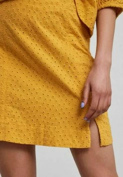 YASMONI - Jupe Trapèze - Amber Yellow -YAS Soldes Boutique 5c8f8781f5cb4ccfb08269244ec94569