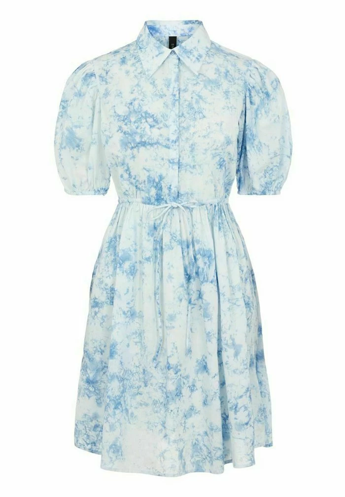 YAS Robe Chemise - Whispy Blue 5 YAS Robe Chemise - Whispy Blue – Image 5