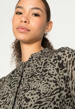 YASAVI LONG SHIRT DRESS - Robe De Jour - Vetiver -YAS Soldes Boutique 5de29f31ec954d76bfb6575b7f77535b