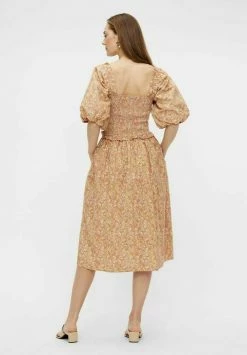 YAS Robe De Jour - Tan -YAS Soldes Boutique 5df9f6bde28f4a978daa62d1feea5ec1