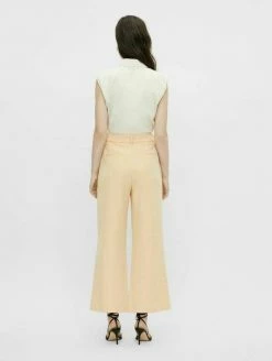 YAS Pantalon Classique - Golden Straw -YAS Soldes Boutique 5ef588d5ab184b2c8410d639f592ee0d