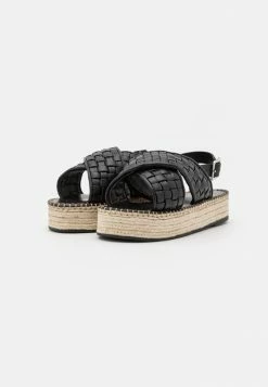 YASBRADA - Espadrilles - Black -YAS Soldes Boutique 60613eda45a14214b466c86befc964b7