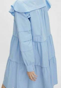 YASVIOLI - Robe Chemise - Vista Blue -YAS Soldes Boutique 60b0b504d3db4030a2616409ebe4a966