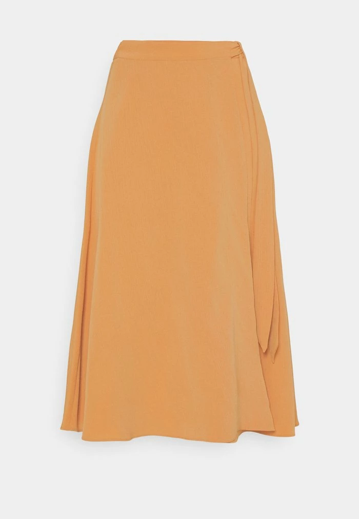 YASSUNNA MIDI WRAP SKIRT - Jupe Trapèze - Sunburn 1 YASSUNNA MIDI WRAP SKIRT - Jupe Trapèze - Sunburn