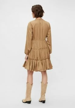 YASTAFETTA - Robe De Jour - Warm Taupe 8 YASTAFETTA - Robe De Jour - Warm Taupe -YAS Soldes Boutique 61ace8c3872e432b81db8b6a746f8d28