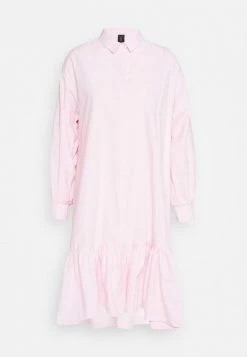 YASDANOLA MIDI SHIRT DRESS - Robe De Jour - Cradle Pink -YAS Soldes Boutique 61c291a5a1224028b74aadd7b478b5ba