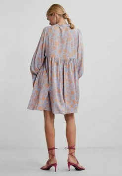 YASMEGGIE - Robe Chemise - Kentucky Blue -YAS Soldes Boutique 61f8915434a74c808a30255a20181c2e