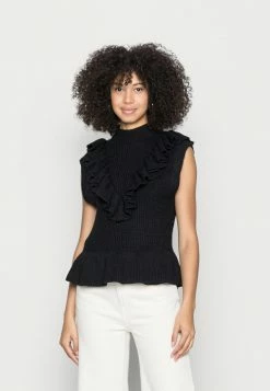 YASTIKKA WAISTCOAT - Pullover - Black