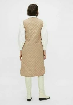 YASCEHANA - Veste Sans Manches - Tan -YAS Soldes Boutique 632de320096445eeb93ba7b96f7a7299