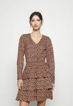 YASNANNA V-NECK SHIRT - Blouse - Black/nanna