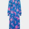 YAS LONG DRESS - Robe De Jour - Strong Blue