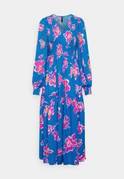YAS LONG DRESS - Robe De Jour - Strong Blue