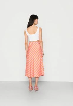YASSIENNA MIDI SKIRT - Jupe Trapèze - Fuchsia Pink/bird Of Paradise -YAS Soldes Boutique 66e9624164f640f2862b5843c3a2a639