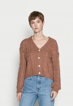 YAS CALIRA CARDIGAN - Gilet - Cognac